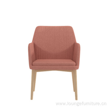 Wooden Legs Sofa Adjust High Office Cafe Chair